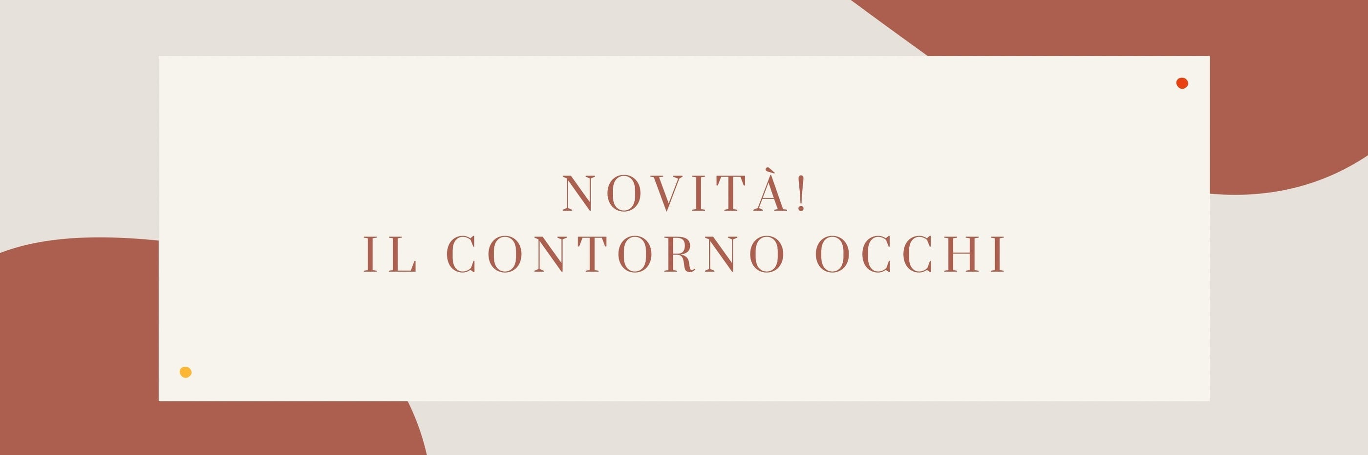 Contorno occhi con bava di lumaca