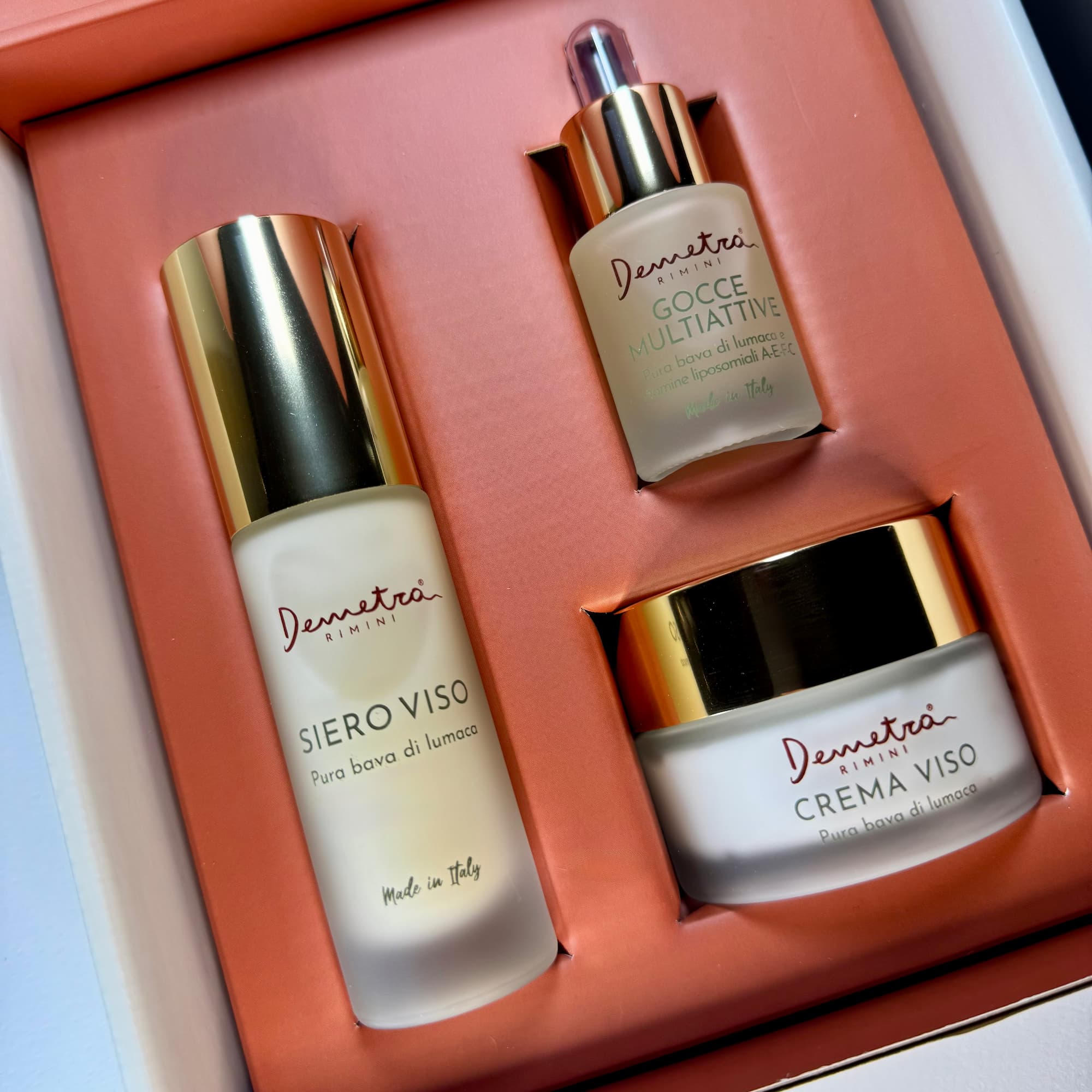 Kit skincare - Crema, Siero & Gocce