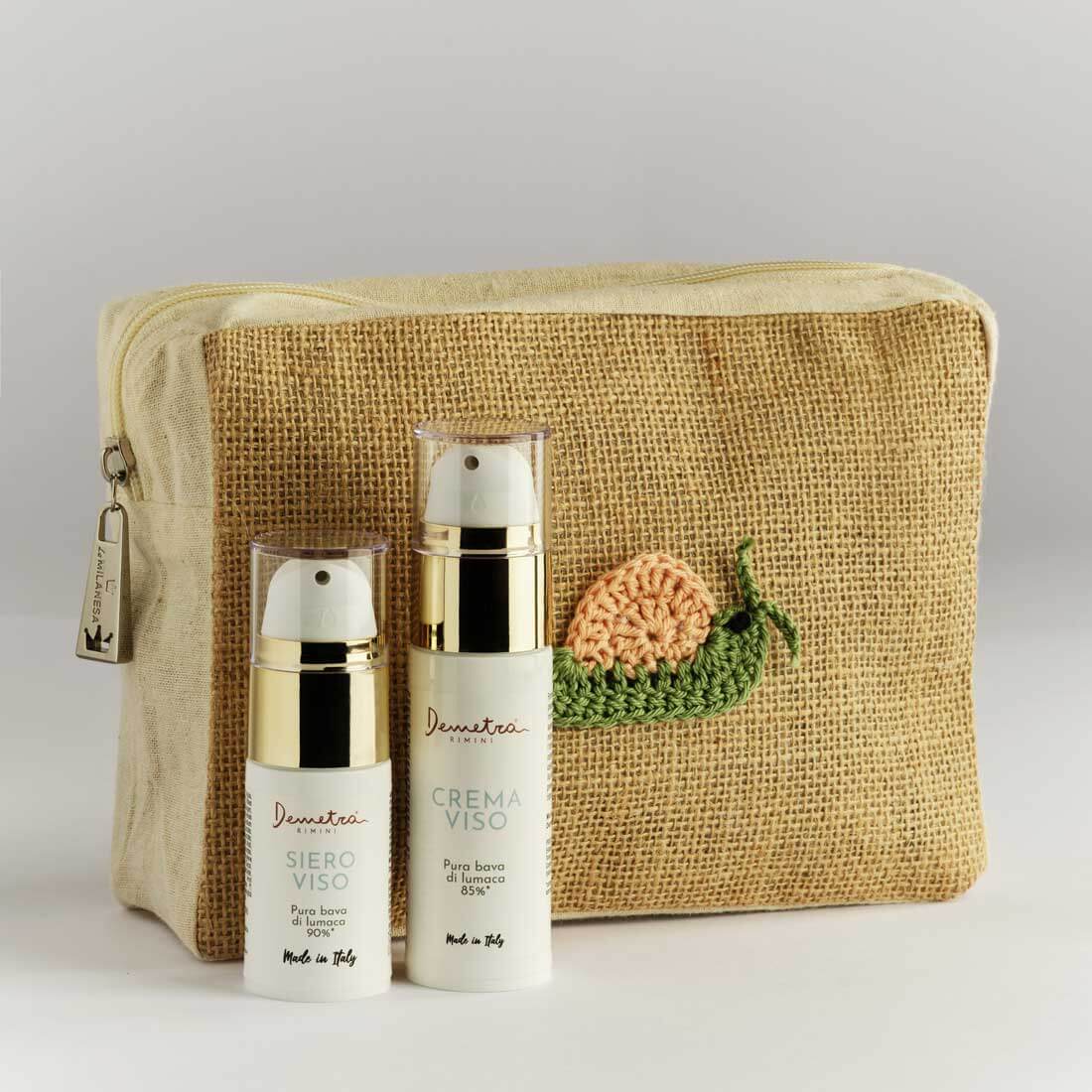 Travel kit - Crema viso & Siero Mini size - DEMETRA RIMINI